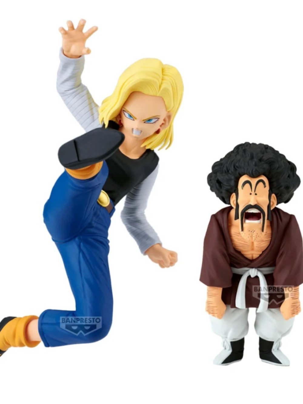 DRAGON BALL Z MATCH MAKERS ANDROID 18 & MR. SATAN (VS MIGHTY MASK)